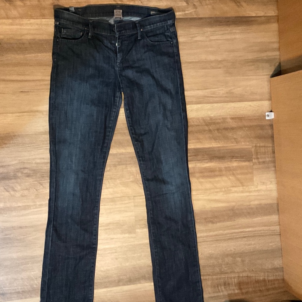 Citizens of Humanity low rise straight leg jean